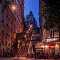 Steps Up Montmartre by Serge Ramelli