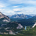 Sulfur Mountain View Banff Alberta Canada Photograph by Tommy Farnsworth