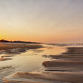 Sunrise on a North Carolina Low Tide 2 by Donna Twiford