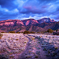 Twilight Road Sandia Mountains