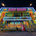 Surf Shack-Digital Art by Steve Templeton