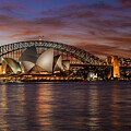 Sydney Opera House at Twilight by Richard DeYoung