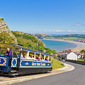 The Great Orme tramway, Llandudno, Wales