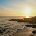 The Lifeguard Tower at Leo Carrillo State Beach Before Sunset