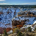Winter at the South Rim by Ed Clark